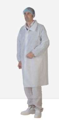 Image de BLOUSE BLC PP PRESSION SS POCHE XL (Carton de 50)