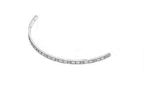 Image de BARRE MAINTIEN LAMELLE ARRIERE