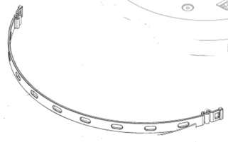 Image de BARRE MAINTIEN LAMELLE AVANT