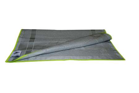 Image de ESSUIE VERRE TORCHON MICROF GRIS METAL DELTA 42X70CM