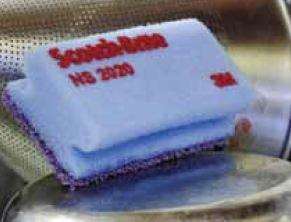 Image de TAMPON POURPRE POIGNEE MOUSSE X6