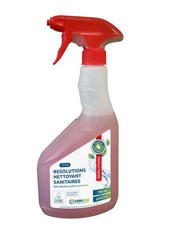 RESOLUTIONS NETTOYANT ANTI-CALCAIRE MENTHE 750ML ECOLABEL