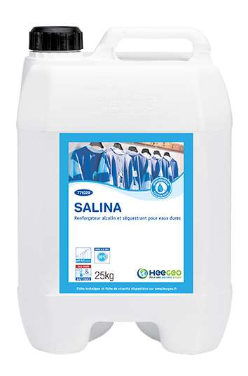 SALINA RENFORCATEUR DE LAVAGE ALCALIN POUR EAUX DURES 25 KG