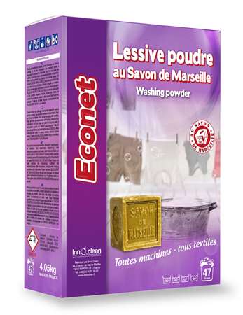 ECONET DESI LESSIVE POUDRE TOUS TEXTILE 4KG