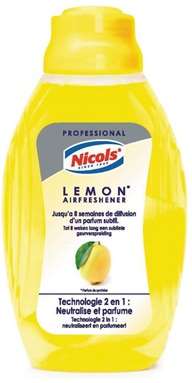 Image de FLACON MECHE 2 EN 1 DESODORISANT CITRON 375 ML