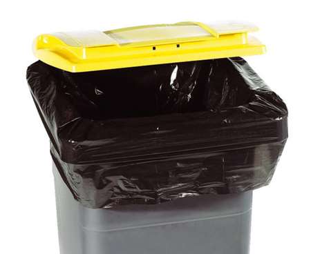 Image de HOUSSE CONTENEUR 340L BD NOIR 35µ COLIS DE 100
