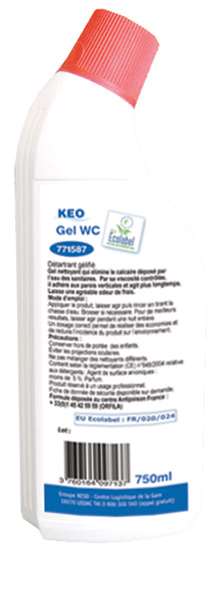 Image de KEO GEL WC 750ML ECOLABEL