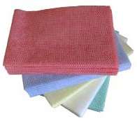 Image de KEO LAVETTE NON TISSEE 60G 35X40CM BLANCHE SACHET DE 25