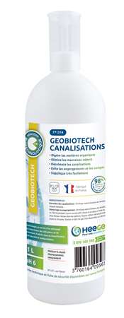 Image de GEOBIOTEC BIOTRAITEMENT CANALISATIONS MENTHE FLACON 1L