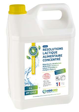 Image de RESOLUTIONS CONCENTRE DD NEUTRE ALIMENTAIRE 5L ECOCERT