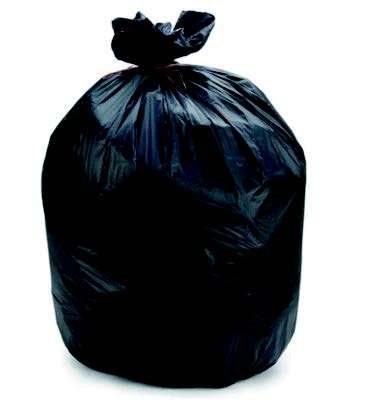 Image de SAC POUB 110L NOIR BD 55µ X200