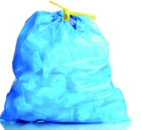 Image de SAC POUB 050L BLEU LIEN COULISSANT BD 35µ X100