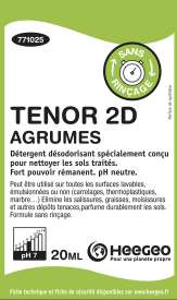 TENOR 2D DETERGENT DESODORISANT AGRUMES COLIS 250 DOSES 20ML