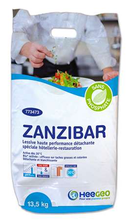 ZANZIBAR LESSIVE DETACHANTE SPECIALE HOTEL/RESTAURANT 13.5KG