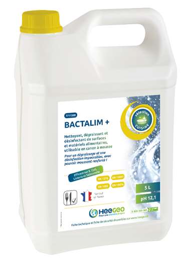 Image de BACTALIM+ DEGRAISSANT BACTERICIDE 5L