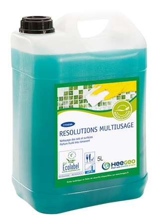 RESOLUTIONS NETTOYANT MULTI-USAGES FRUITE 5L ECOLABEL