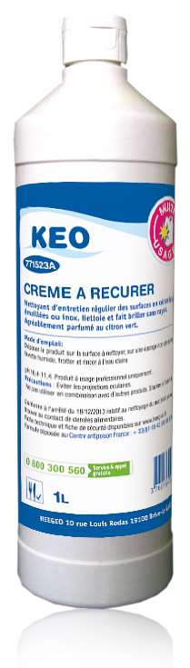 Image de KEO CREME A RECURER CITRON VERT 1L