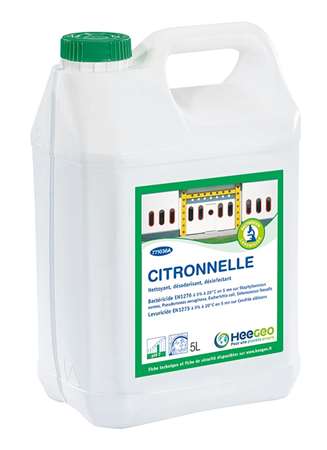 TENOR CITRONNELLE DETERGENT DESINFECTANT DESODORISANT SR 5L