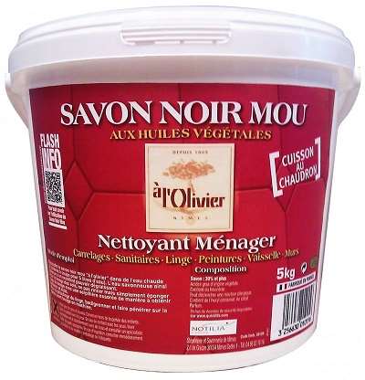 Image de SAVON NOIR DE 5 KG
