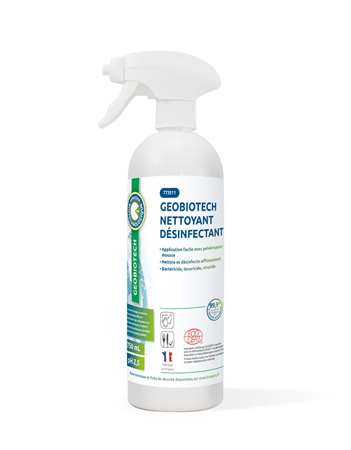 GEOBIOTECH NETTOYANT DESINFECTANT SURFACE 750ML ECOCERT