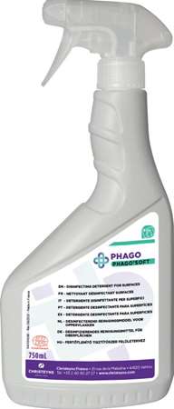 Image de PHAGO'SOFT NETTOYANT DESINFECTANT SURFACE PAE SPRAY 750ML