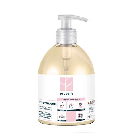 Image de SAVON FRUTTI DOUX 500ML CORPS ET CHEVEUX A POMPE ECOCERT