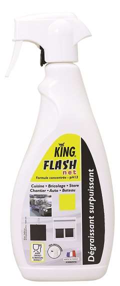 FLASH NET KING DEGRAISSANT SURPUISSANT 750ML