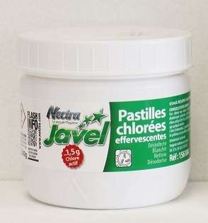 Image de PASTILLES CHLOREES 500G EFFERVESCENTES