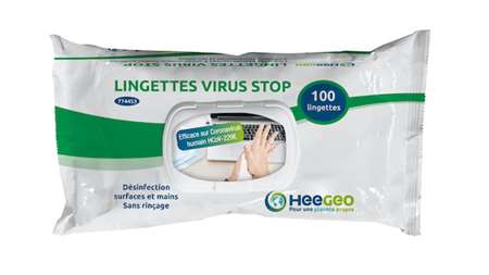 Image de LINGETTE VIRUS STOP FLOW PACK SACHET DE 100