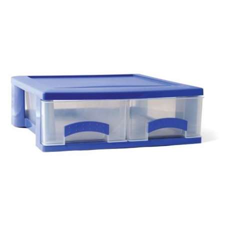 Image de BLOC 2 TIROIRS'PLATS TEMOIN'-39.5X40,2XH14CM