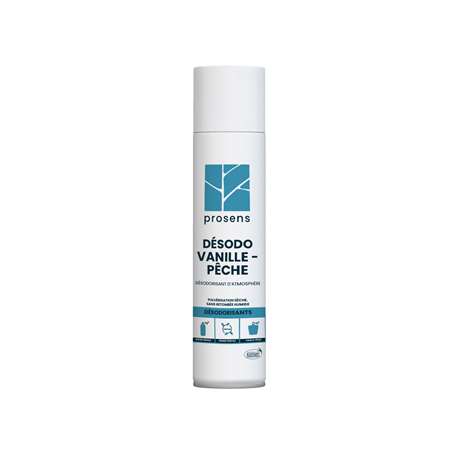 Image de DESODORISANT VANILLE PECHE 520ML ECOCERT