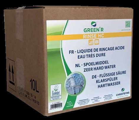 Image de GREEN'R RINCE HC LIQUIDE RINCAGE CONCENTRE bag in box 10L