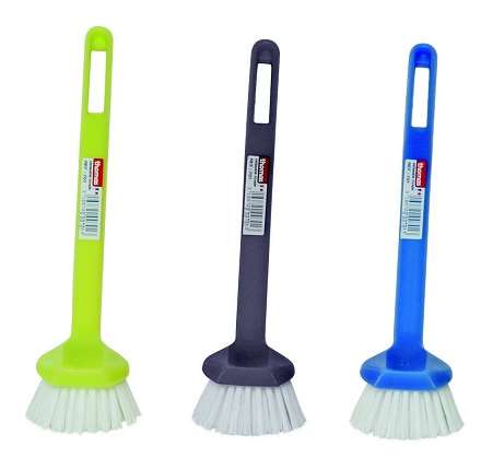 Image de BROSSE VAISSELLE COULEUR RONDE