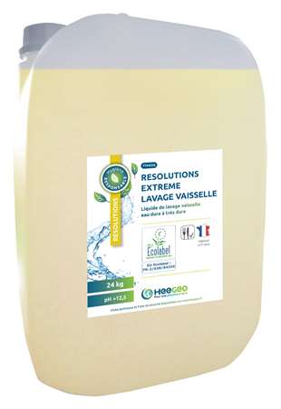 Image de RESOLUTIONS EXTREME LAVAGE VAISSELLE EAU DURE 24KG ECOLABEL