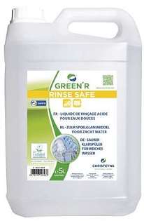 Image de GREEN'R RINCE SAFE LIQUIDE RINCAGE VAISSELLE 5L ECOLABEL