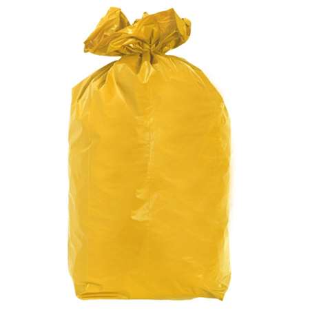 SAC POUB 110L BD JAUNE 30µ COLIS DE 200