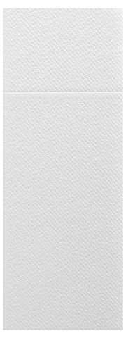 SERVIETTE R'SOFT 30X40  LUNCH POCHETTE BLANC