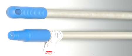 Image de MANCHE ALU ANODISE 140CM ALIMENTAIRE BOUT BLEU