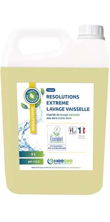 Image de RESOLUTIONS EXTREME LAVAGE VAISSELLE EAU DURE 5L ecolabel