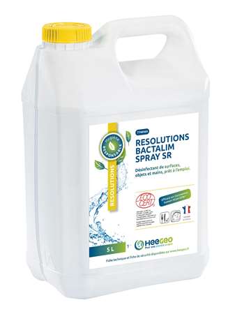 Image de RESOLUTIONS BACTALIM SPRAY SR 5L ECOCERT