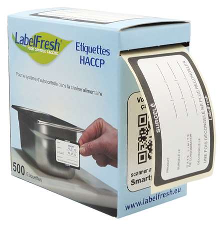 Image de ETIQUETTES HYDROSUBLE 70x45MM - 7 JOURS X250