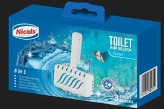 Image de BLOC CUVETTE WC OCEAN LOT DE 3 X 45G