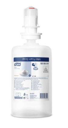 Image de SAVON MOUSSE 6X1L DOUX TORK S4