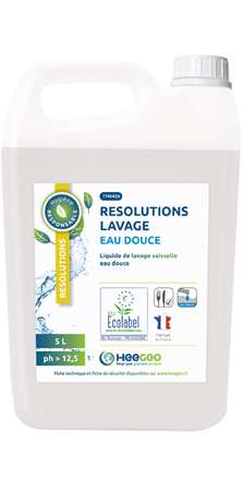 Image de RESOLUTIONS LAVAGE EAU DOUCE 5L