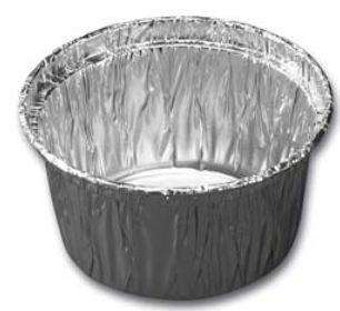 GODET ALUMINIUM GO85 Ø75 90cc H34mm         SACHET DE 100