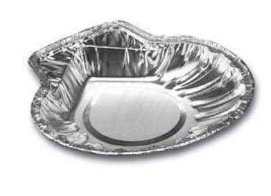 Coquille aluminium 120cc  sachet de 100