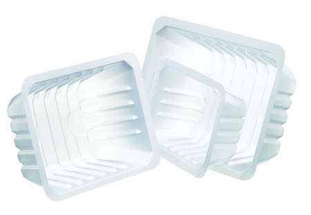 BARQUETTE PLASTIQUE 500gr TRANSLUCIDE le sachet de 250
