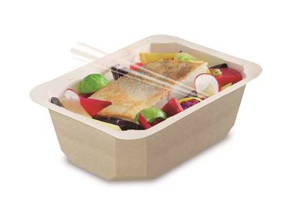 Image de BARQUETTE CARTON 1000ml SCEL FOOD K 192/137/57 CARTON DE 585