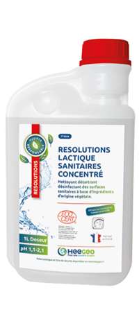Image de RESOLUTIONS LACTIQUE SANITAIRES CONCENTRE 1L ECOCERT