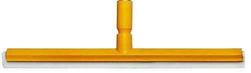 Image de RACLETTE SOL POLYPROPYLENE 70CM MONTURE JAUNE MOUSSE BLANCHE